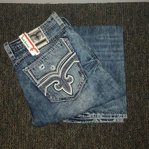 Men’s Rock Revival Jeans